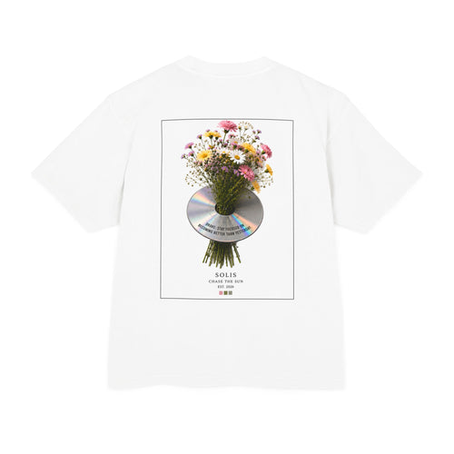 Floral record Tee